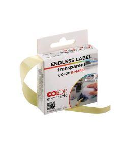 COLOP e-mark® Endlosettiketten - transparent