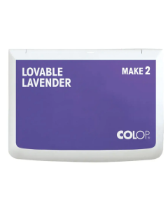 Make 2 Stempelkissen - lovable lavender