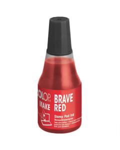 MAKE Stempelkissenfarbe 25ml - brave red