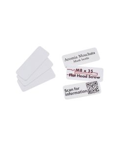 e-mark® klebendes Kunststoffschild 45x18 mm