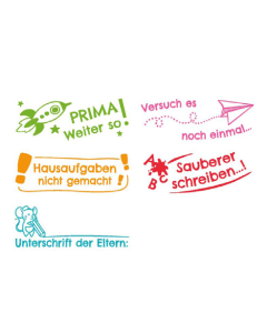 COLOP Nio School - Schulstempel Set 1